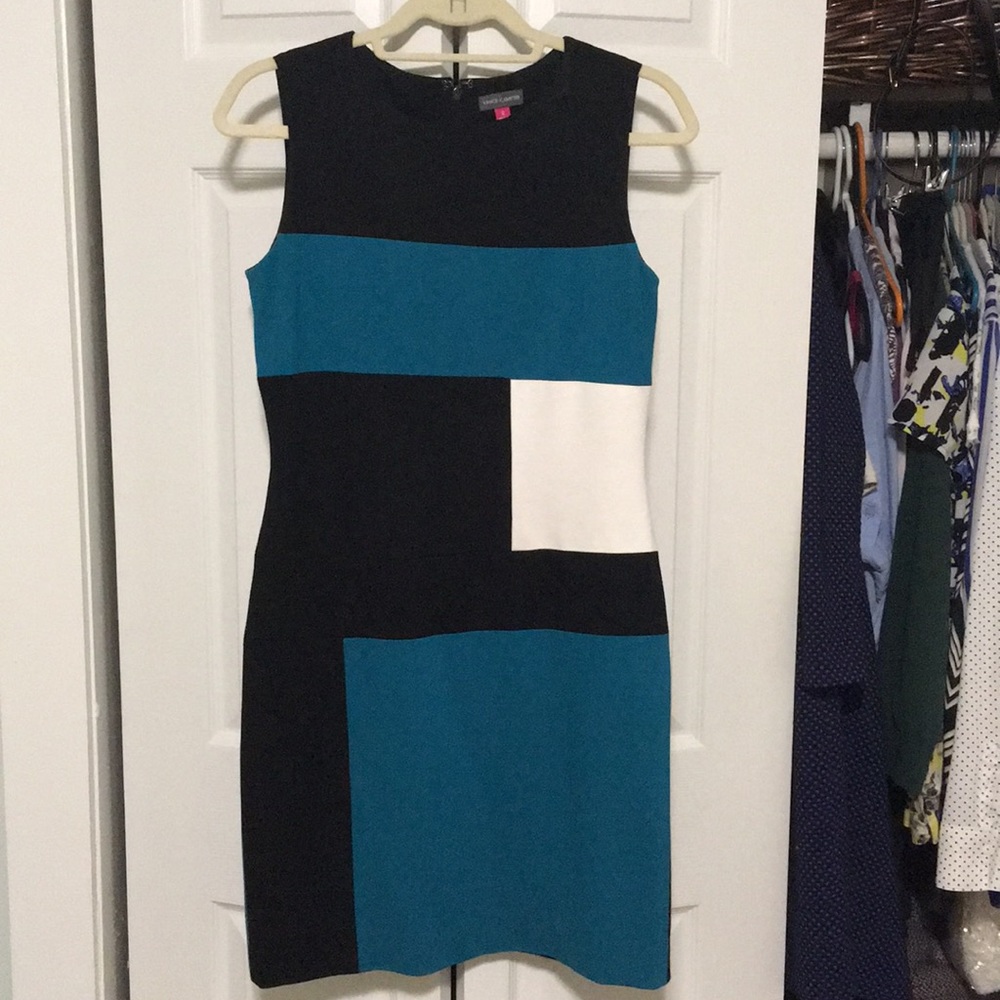 Vince Camuto Color Block Sheath